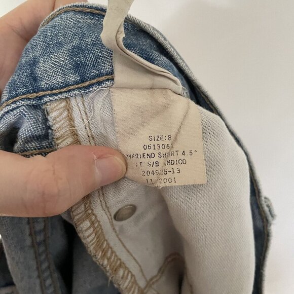 Tommy Hilfiger Denim High-Waisted Womens Jean Shorts Size 8 15.5 Inseam 4 - Picture 7 of 7